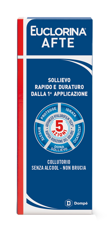 Euclorina - Afte - Collutorio 120 ml - Farmacia di Regoledo Srl