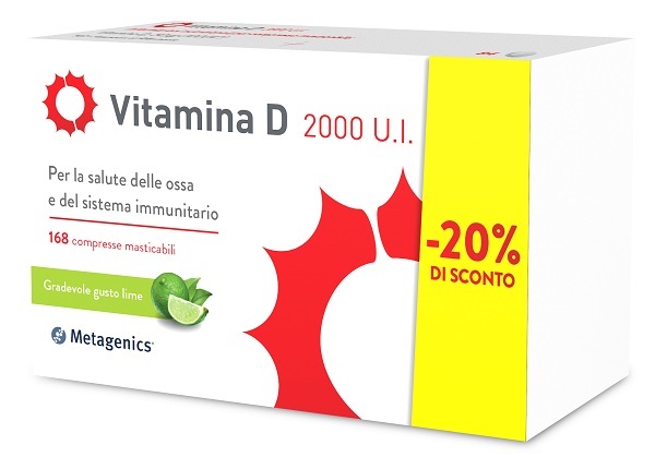 VITAMINA D2000 UI 168 PROMO-20% - Farmacia di Regoledo Srl