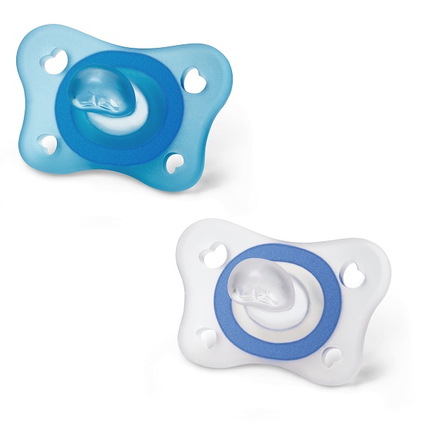 Chicco - Gommottino Physioforma 2-6 mesi in silicone 2 pezzi maschio - Farmacia di Regoledo Srl