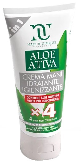 NATUR UNIQUE ALOE ATTIVA CREMA MANI 75 ML - Farmacia di Regoledo Srl