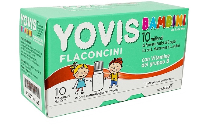 YOVIS BAMBINI FRAGOLA 10 FLACONCINI DA 10 ML - Farmacia di Regoledo Srl