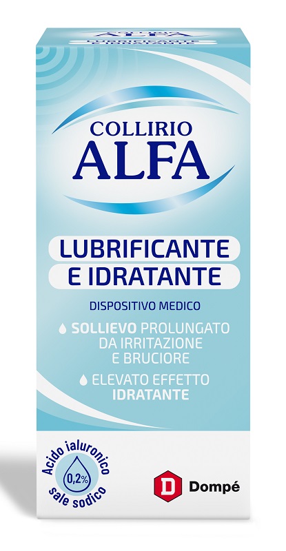 Alfa - Collirio Lubrificante e idratante - flaconcino da 10ml - Farmacia di Regoledo Srl