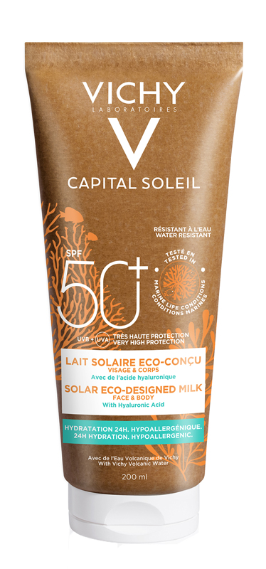 CAPITAL SOLEIL LATTE SOLARE ECO-SOSTENIBILE SPF50+ 200 ML - Farmacia di Regoledo Srl