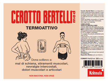 BERTELLI CEROTTO MED MEDIO 16 X 12,5 CM - Farmacia di Regoledo Srl