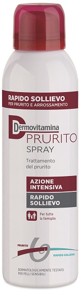 DERMOVITAMINA PRURITO SPRAY AZIONE INTENSIVA RAPIDO SOLLIEVO 100 ML - Farmacia di Regoledo Srl