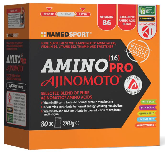 Named - Amino Pro 16 Ajinomoto - 30 bustine - Farmacia di Regoledo Srl