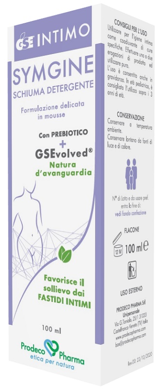 GSE INTIMO SYMGINE SCHIUMA DETERGENTE 100 ML - Farmacia di Regoledo Srl
