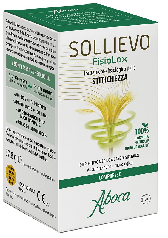SOLLIEVO FISIOLAX 90 COMPRESSE - Farmacia di Regoledo Srl