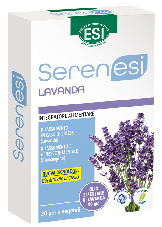 ESI SERENESI LAVANDA 30 PERLE VEGICAPS - Farmacia di Regoledo Srl