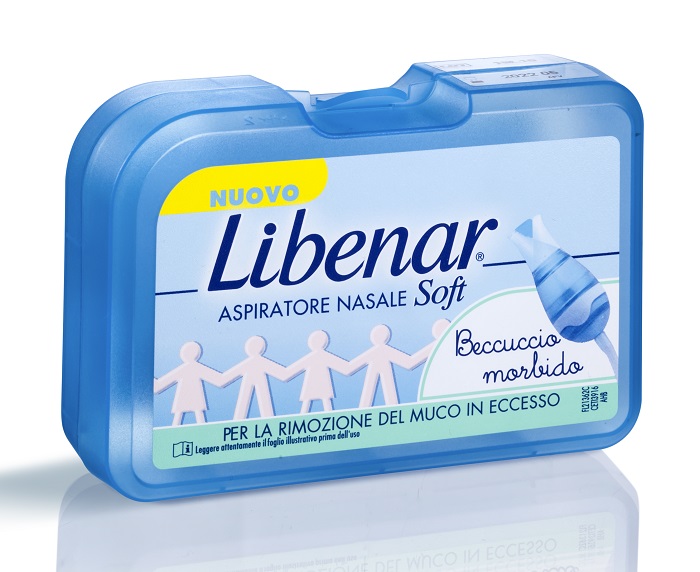 Libenar - Aspiratore Nasale Soft con 5 filtri - Farmacia di Regoledo Srl