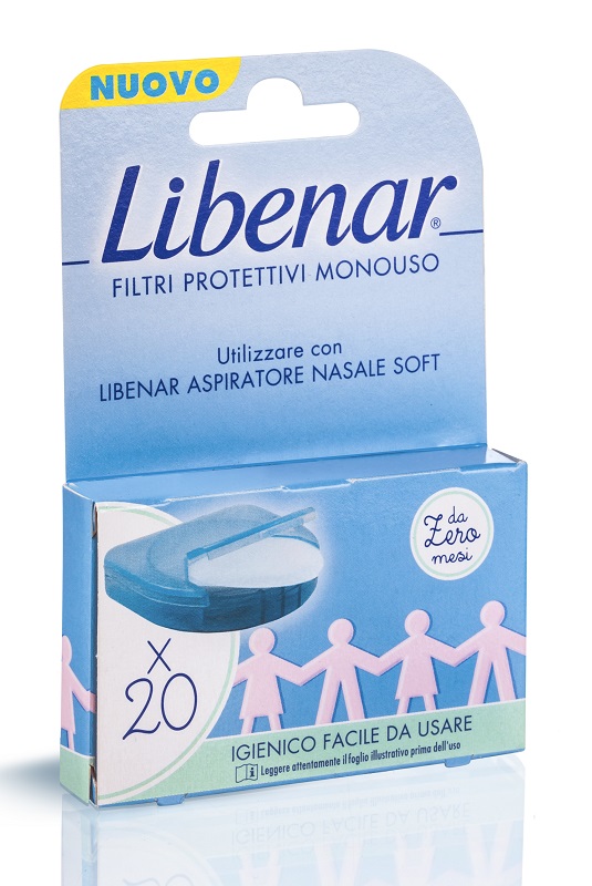 Libenar - Filtri protettivi monouso 20 pezzi - Farmacia di Regoledo Srl