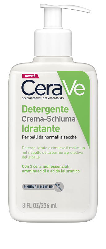 CERAVE CREAM TO FOAM CLEANSER 236 ML - Farmacia di Regoledo Srl