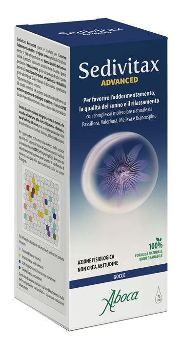 SEDIVITAX ADVANCED GOCCE FLACONCINO 75 ML - Farmacia di Regoledo Srl