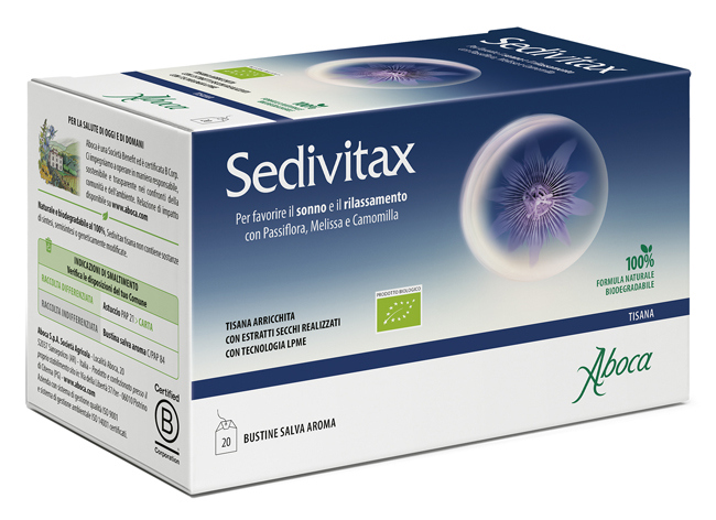 SEDIVITAX TISANA 20 BUSTINE - Farmacia di Regoledo Srl