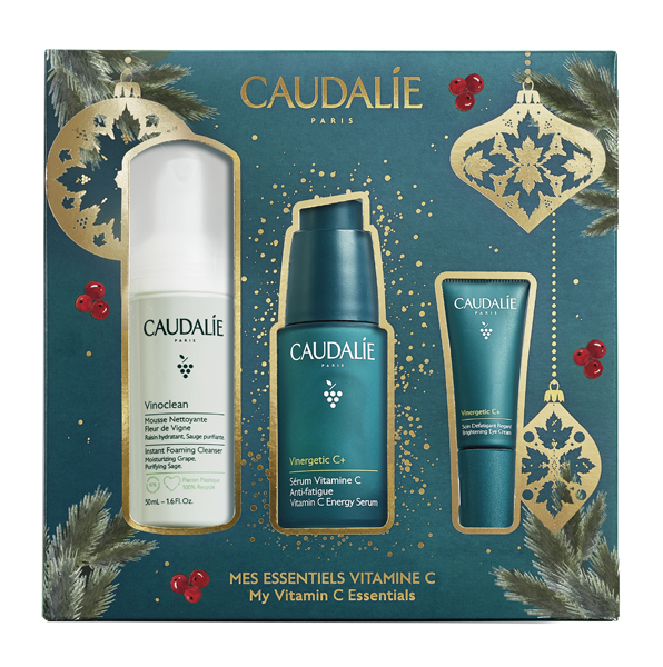 VINERGETIC COFANETTO SIERO 2021 SIERO 30 ML + SCHIUMA DETERGENTE 50 ML + CREMA OCCHI 5 ML - Farmacia di Regoledo Srl