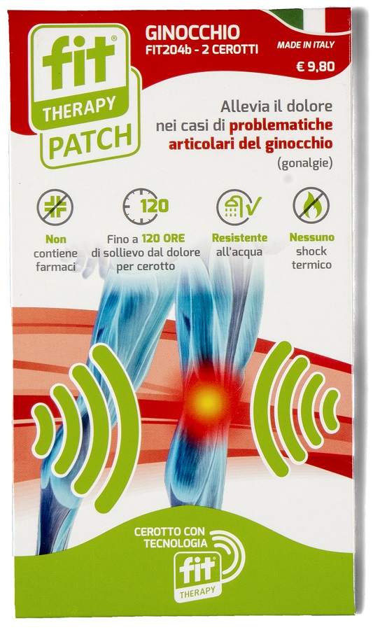 CEROTTO FIT THERAPY GINOCCHIO 2 PEZZI - Farmacia di Regoledo Srl
