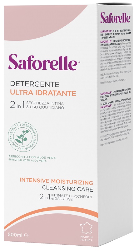 SAFORELLE DETERGENTE ULTRA IDRATANTE 500 ML - Farmacia di Regoledo Srl
