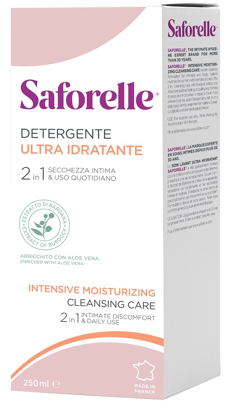SAFORELLE DETERGENTE ULTRA IDRATANTE 250 ML - Farmacia di Regoledo Srl