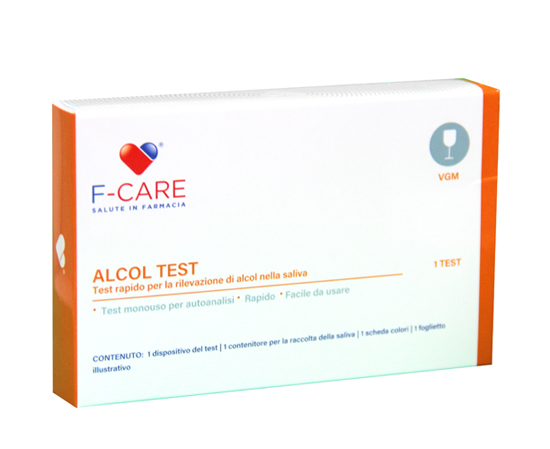 F CARE ALCOHOL TEST RAPIDO DIPSTICK - Farmacia di Regoledo Srl