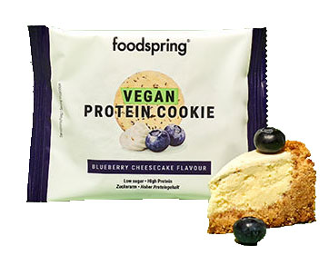 Foodspring - Vegan Protein Cookie - Cheesecake al Mirtillo 50 grammi - Farmacia di Regoledo Srl