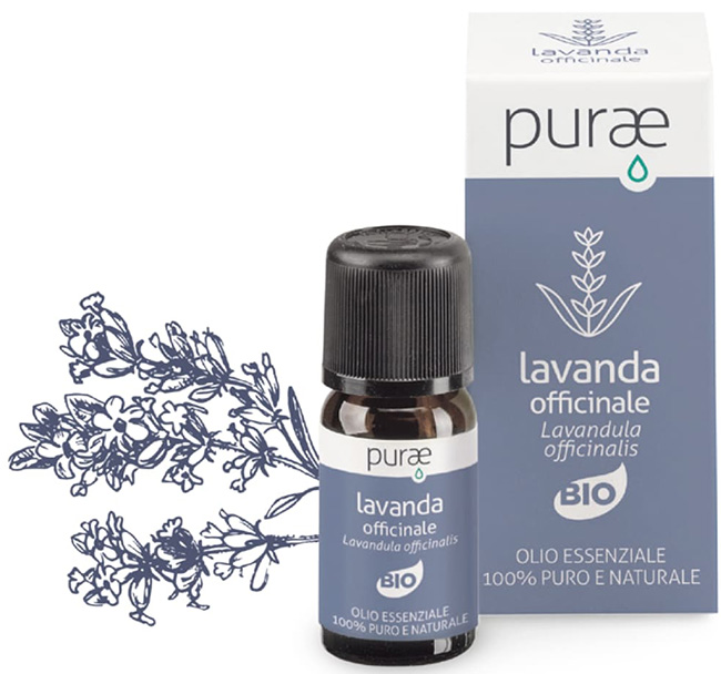 PURAE LAVANDA OFFICINALE BIO FIORI OLIO ESSENZIALE 10 ML - Farmacia di Regoledo Srl