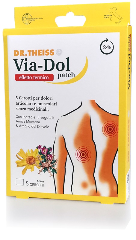 THEISS VIA-DOL PATCH EFFETTO TERMICO 5 PEZZI - Farmacia di Regoledo Srl