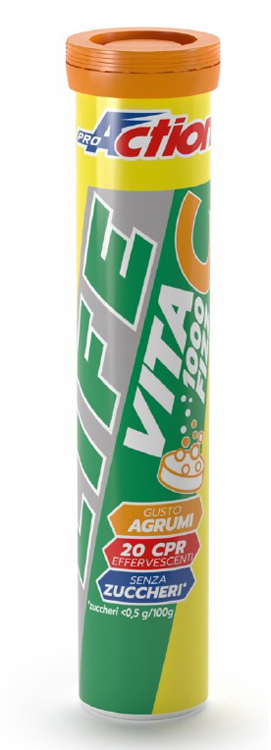 LIFE VITA C 1000 FIZZ AGRUMI 20 COMPRESSE - Farmacia di Regoledo Srl