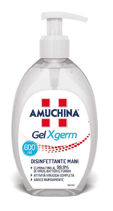 AMUCHINA GEL X-GERM DISINFETTANTE MANI 600 ML IT - Farmacia di Regoledo Srl