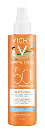 CAPITAL SOLEIL SPRAY KID WATER RESIST 50+ 200 ML - Farmacia di Regoledo Srl