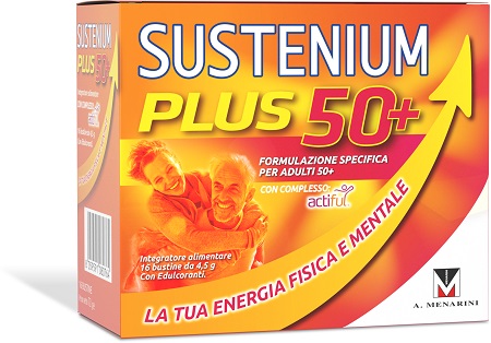 SUSTENIUM PLUS 50+ 16 BUSTINE - Farmacia di Regoledo Srl