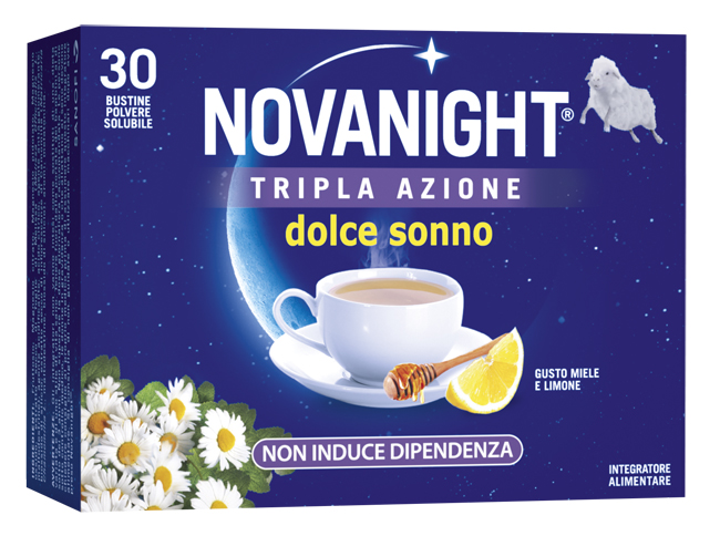 NOVANIGHT TRIPLA AZIONE DOLCE SONNO 30 BUSTINE - Farmacia di Regoledo Srl