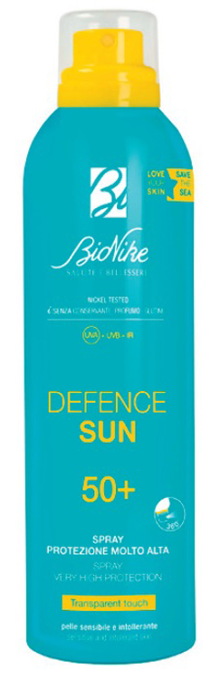 DEFENCE SUN SPRAY TRANSPARENT TOUCH 50+ 200 ML - Farmacia di Regoledo Srl