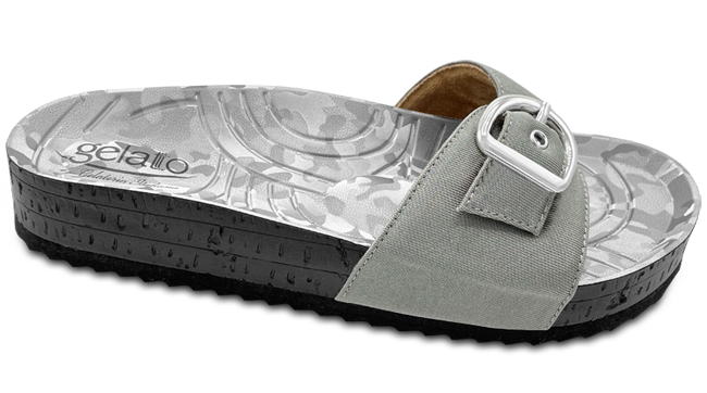 CALZATURA CON PLANTARE INDOSSABILE WOODSTOCK CAMOUFLAGE SILVER 37/38 - Farmacia di Regoledo Srl