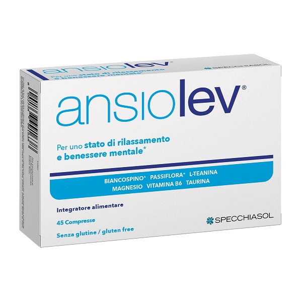 ANSIOLEV 45 COMPRESSE NUOVA FORMULA - Farmacia di Regoledo Srl