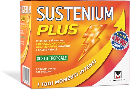 SUSTENIUM PLUS GUSTO TROPICALE PROMO 22 BUSTINE - Farmacia di Regoledo Srl