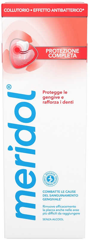 MERIDOL COLLUTORIO PROTEZIONE COMPLETA SENZA ALCOOL 400 ML - Farmacia di Regoledo Srl