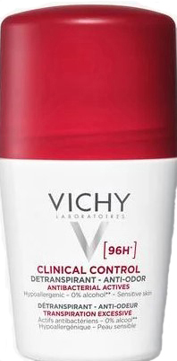 VICHY DEODORANTE CLINICAL CONTROL 96H ROLL 50 ML - Farmacia di Regoledo Srl
