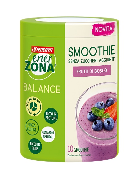 ENERZONA SMOOTHIE FRUTTI DI BOSCO 300 G - Farmacia di Regoledo Srl
