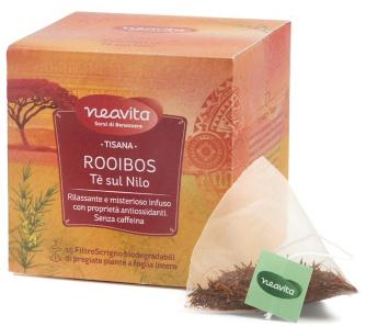 NEAVITA FILTROSCRIGNO ROOIBOS TE' SUL NILO 15 FILTRI - Farmacia di Regoledo Srl