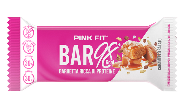 PINK FIT BAR 98 CARAMELLO SALATO 30 G - Farmacia di Regoledo Srl