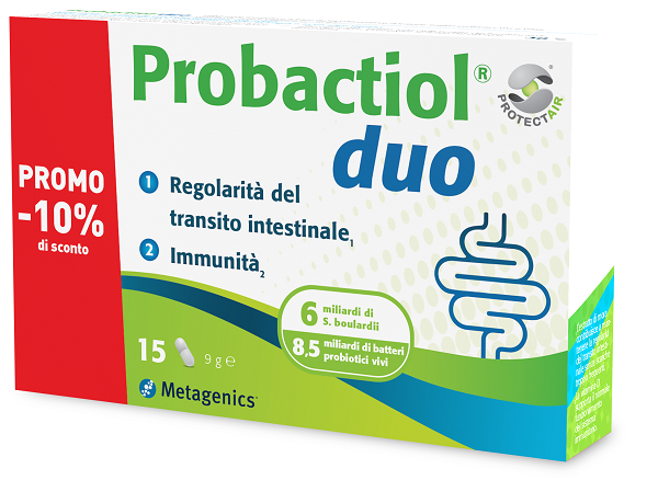 PROBACTIOL DUO 15 CAPSULE PROMOPACK PROMO -10% - Farmacia di Regoledo Srl
