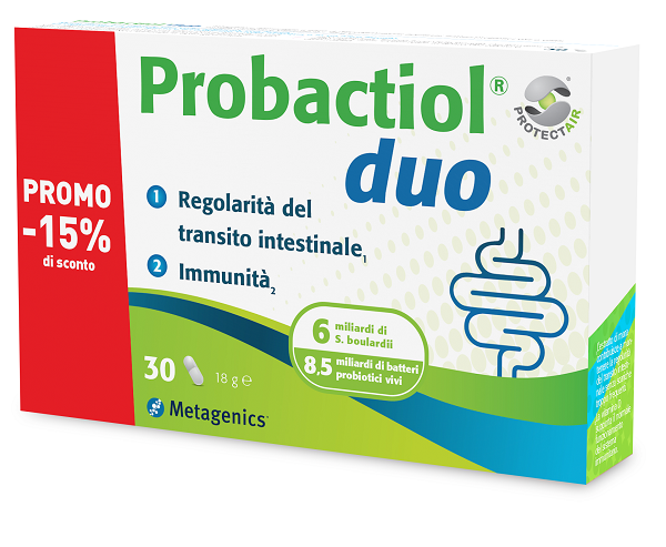 PROBACTIOL DUO 30 CAPSULE PROMOPACK PROMO -15% - Farmacia di Regoledo Srl