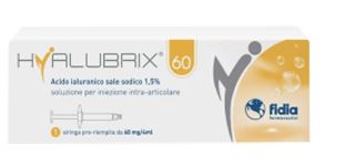 SIRINGA INTRA-ARTICOLARE HYALUBRIX 60 ACIDO IALURONICO 1,5% 60 MG 4 ML - Farmacia di Regoledo Srl