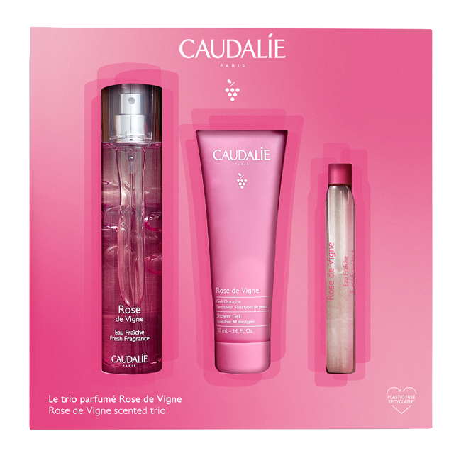COFANETTO ROSE DE VIGNE 50 ML XMAS 2022 PROFUMO 50 ML + ROLL-ON 10 ML + GEL DOCCIA 50 ML - Farmacia di Regoledo Srl