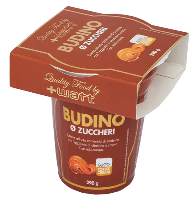 BUDINO 0 ZUCCHERI TOFFEE CREAM 290 G - Farmacia di Regoledo Srl