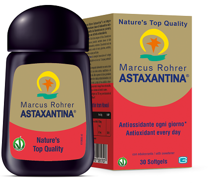 MARCUS ROHRER ASTAXANTINA 30 SOFTGELS - Farmacia di Regoledo Srl