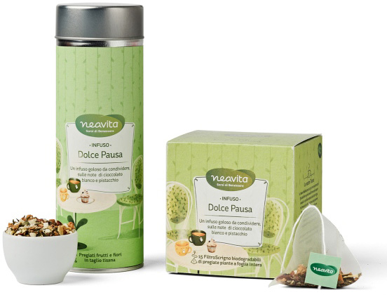 NEAVITA FILTROSCRIGNO DOLCE PAUSA 15 X 3,5 G - Farmacia di Regoledo Srl