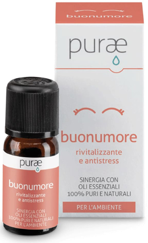 PURAE SINERGIA CON OLI ESSENZIALI BUONUMORE 10 ML - Farmacia di Regoledo Srl