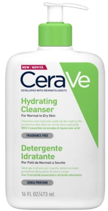CERAVE DETERGENTE IDRATANTE 473 ML CON CRAVATTINO - Farmacia di Regoledo Srl