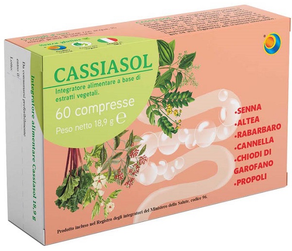 CASSIASOL 60 COMPRESSE - Farmacia di Regoledo Srl